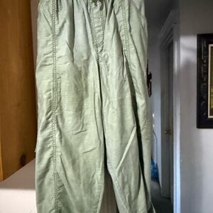 Lane Bryant Women's Sage Green Capris